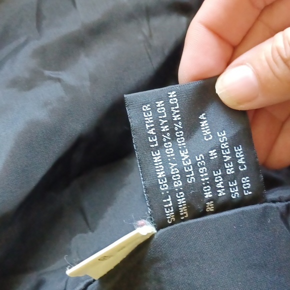 Jacqueline Ferrar Vintage Black Leather & Suede Jacket Coat Women’s Size L EUC - Picture 10 of 11